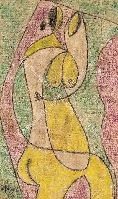 George Keyt (Artist), Untitled, 1959, Painting