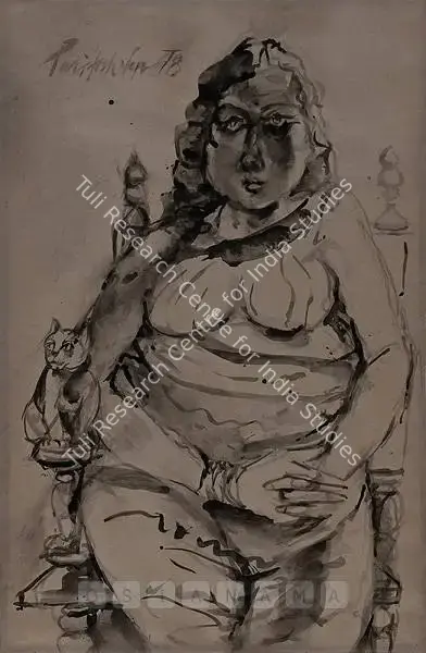 Paritosh Sen (Artist), Untitled, 1978, Painting