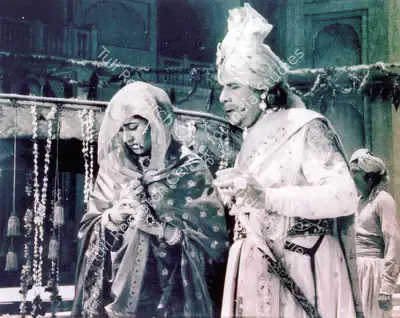 Sohrab Modi (Producer), Raj Hath, 1956, Photographic Still
