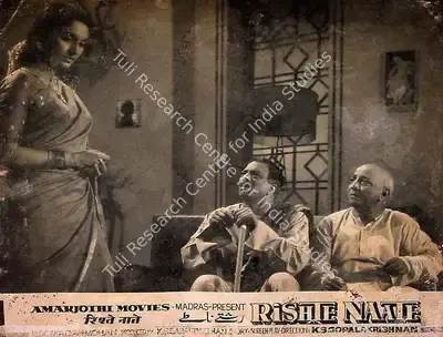 K.S. Sabarnathan (Producer), Rishte Naate, 1965, Lobby Card