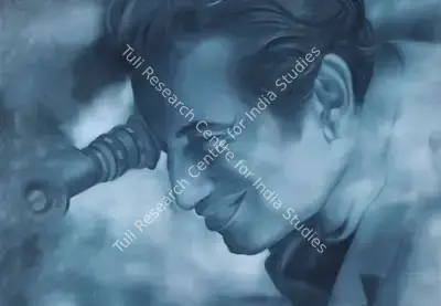 Riyas Komu (Artist), Untitled (Satyajit Ray), 2006, Painting