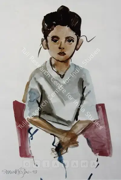 Shibu Natesan (Artist), Untitled, 1998, Painting