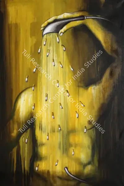 Debraj Goswami (Artist), Untitled, 2009, Painting