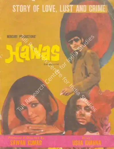 Saawan Kumar (Producer), Hawas, 1974, Song-Synopsis Booklet