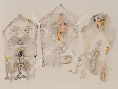 Sakti Burman (Artist), Untitled, 1970, Painting