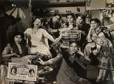 Ram Singh (Producer), Sau Ka Note, 1955, Lobby Card
