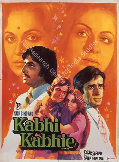 Yash Chopra (Producer), Kabhi Kabhie, 1976, Full Sheet Poster