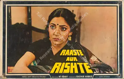 Bashir Ahmed (Producer), Raaste Aur Rishte, 1983, Lobby Card