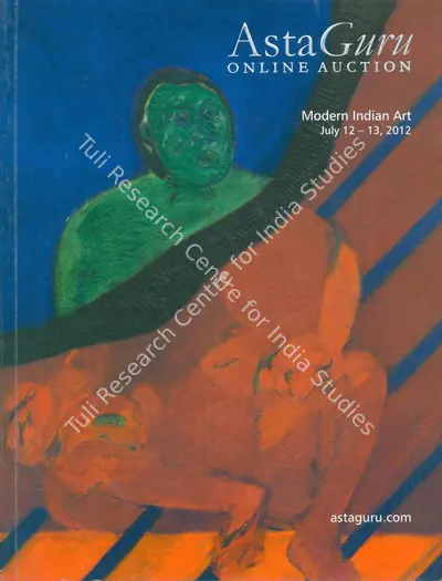 Asta Guru (Auction House), Modern Indian Art, 2012, Auction Catalogue