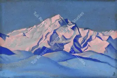 Nicholas Roerich (Artist), Himalaya, 1945, Painting