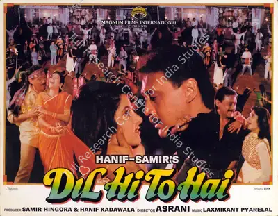 Samir Hingora (Producer), Dil Hi To Hai, 1993, Lobby Card