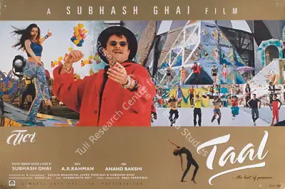 Kabir Lal (Cinematographer), Taal, 1999, Lobby Card