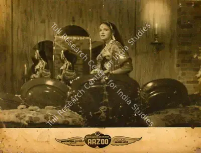 Shahid Lateef (Director), Arzoo, 1950, Lobby Card
