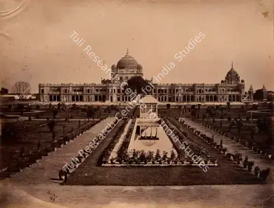 John Edward Sache (Photographer), Mohamad, Ali Shah's Tomb Lucknow, 1875, Antiquarian Photograph