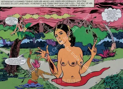 Chitra Ganesh (Artist), Untitled (Charmed Tounge), 2006, Print