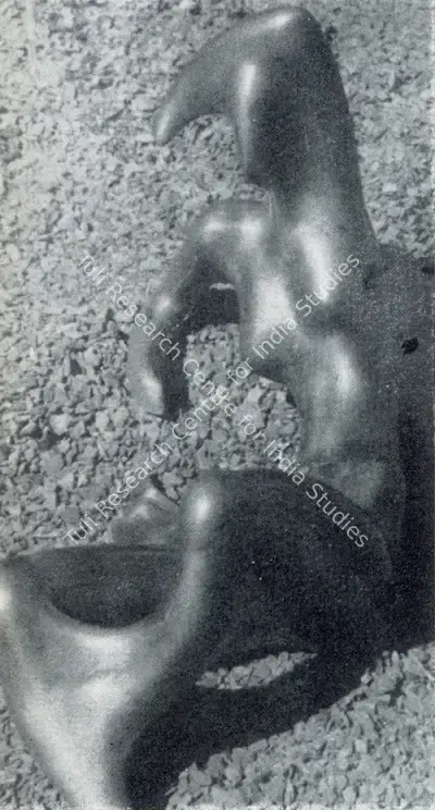 Rajnikant Panchal (Artist), Figure, 1960, Sculpture