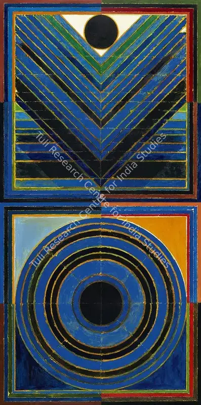 S.H. Raza (Artist), Ankuran, 1992, Painting