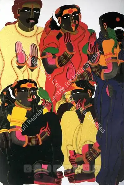 Thota Vaikuntam (Artist), Untitled, 2006, Painting