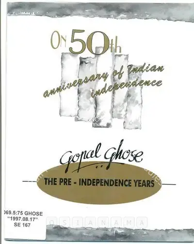 Gopal Ghose (Artist), Gopal Ghose, 1997, Solo Exhibition Catalogue
