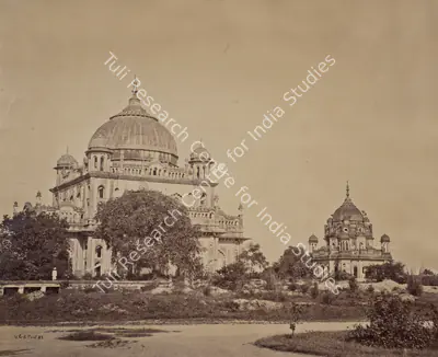 Studio V. & E. Pont (Photographic Studio), Saadat Ali's Tomb Hoseinabad, Lucknow, Antiquarian Photograph