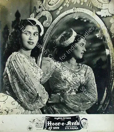 P.N. Arora (Producer), Hoor E Arab, 1955, Lobby Card