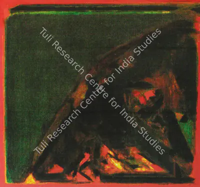S.H. Raza (Artist), Landscape, 1977, Painting