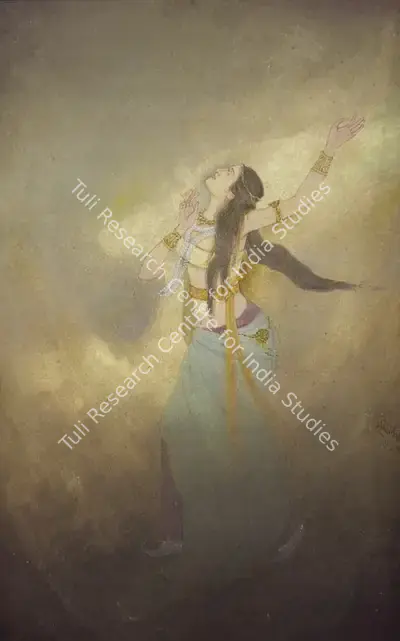 Mrinal K. Das (Artist), Untitled (Woman), Painting