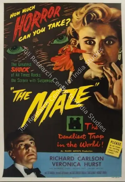Richard Heermance (Producer), The Maze, 1953, Poster