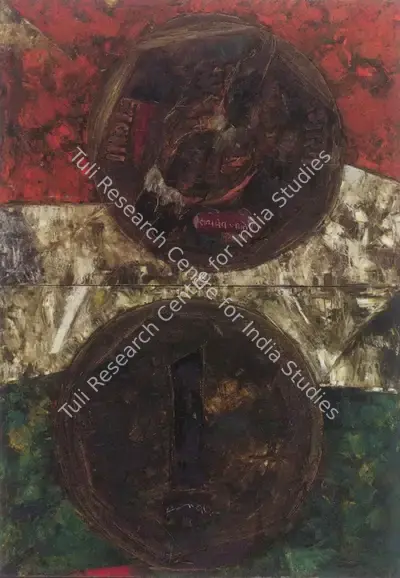 Vijay Shinde (Artist), Rupee is Stolen, 1996, Painting