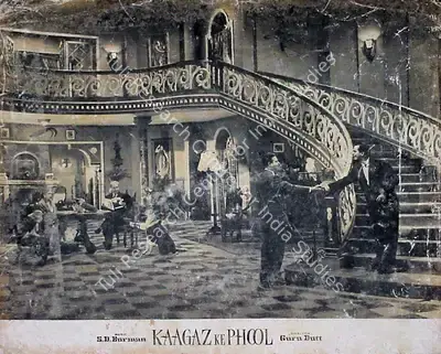 V.K. Murthy (Cinematographer), Kaagaz Ke Phool, 1959, Lobby Card