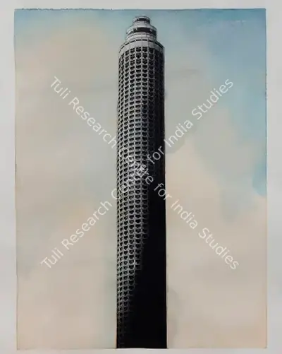 Nataraj Sharma (Artist), Structure 6, 2006, Graphic Art