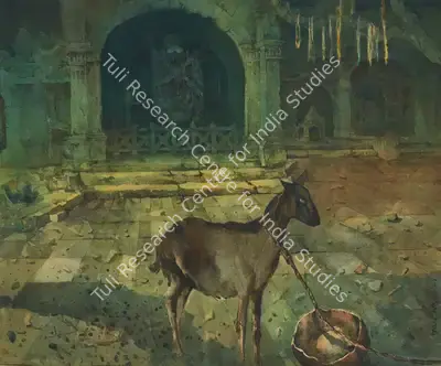 Shyamal Dutta Ray (Artist), Untitled, 1981, Painting