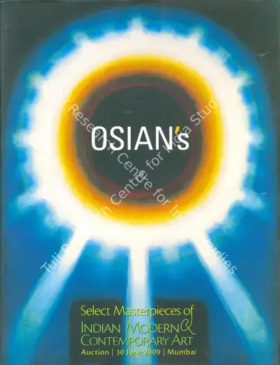 Osians (Auction House), Select Masterpieces of Indian Modern & Contemporary Art, 2009, Auction Catalogue