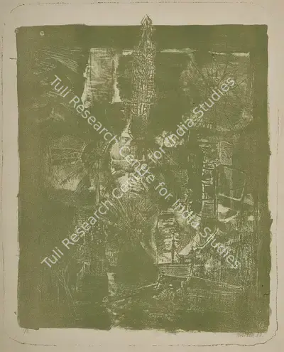 Nasreen Mohamedi (Artist), Untitled, 1962, Graphic Art