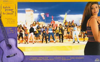 Narendra Bajaj (Producer), Kahin Pyar Na Ho Jaye, 2000, Lobby Card