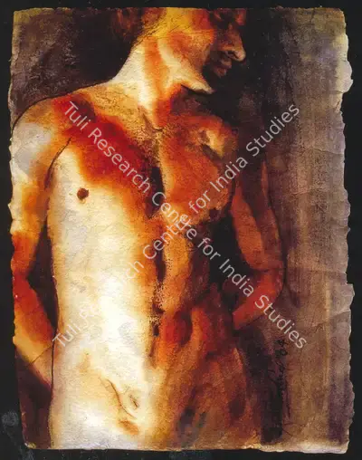 Sud, Anupam (Artist). Untitled, 2004 | Painting, EC.Onl/23.02.08, 2008 · Emami Chisel