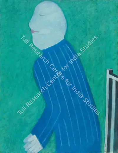 Amit Ambalal (Artist), Untitled (Self-Portrait), 1981, Painting