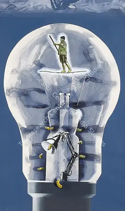 Debraj Goswami (Artist), Untitled, 2007, Painting