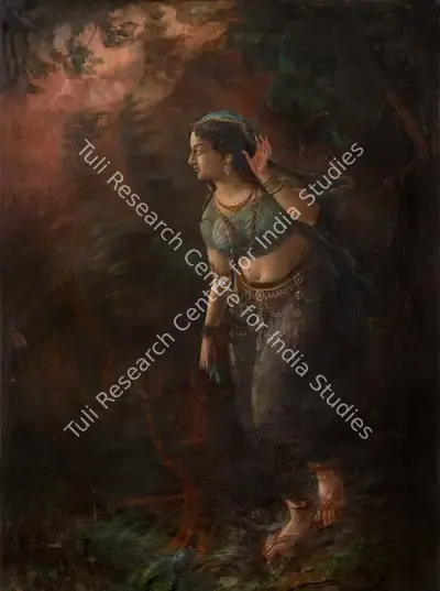 Sital Chandra Bandyopadhyay (Artist), Untitled, 1930, Painting