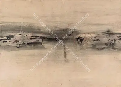 V.S. Gaitonde (Artist), Untitled, 1962, Painting