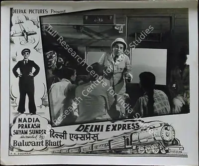 Balwant Bhatt (Director), Delhi Express, 1949, Lobby Card
