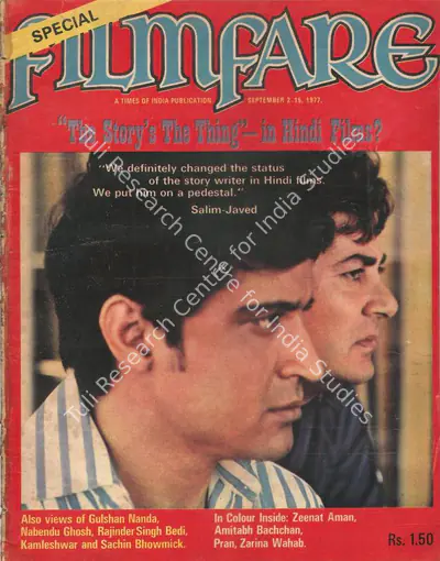 B.K. Karanjia (Editor), Filmfare, 1977, Magazine