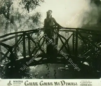 Sohrab Modi (Producer), Ghar Ghar Me Diwali, 1955, Lobby Card