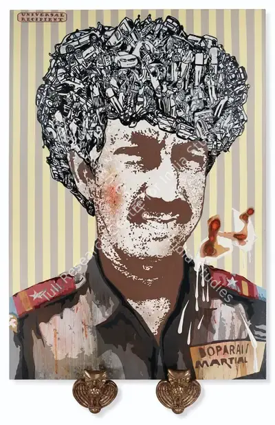 Kallat, Jitish (Artist). Universal Recipient, 2008 | Painting, Ch.NeY/11.09.19, 2019 · Christie's