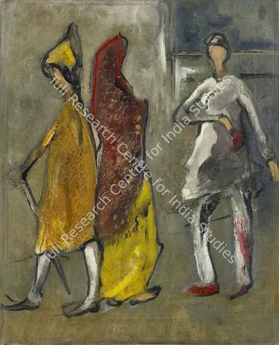 Sailoz Mookherjea (Artist), Untitled, 1940, Painting