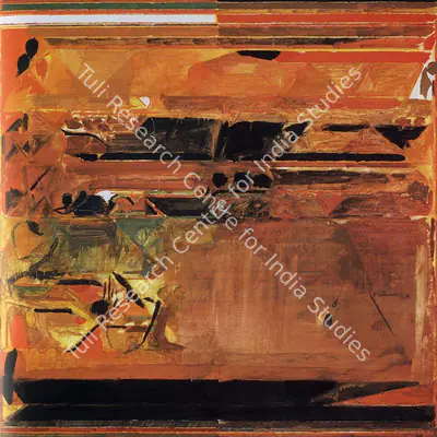 Raza, S.H. (Artist). Paysage. Oil on canvas, 1983 | Painting | FineArts | 00372414