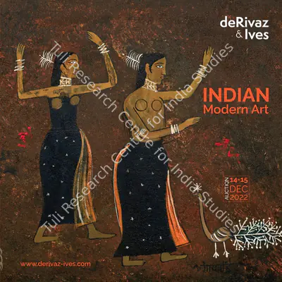 deRivaz & Ives (Auction House) and Neville Tuli (Curator). Indian Modern Art. 15 December 2022, Online | Auction Catalogue | EconomicsArt | 00862456