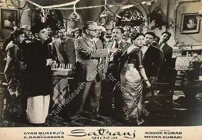 K.H. Kapadia (Cinematographer), Satranj, 1956, Lobby Card