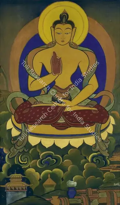 Roy, Jamini (Artist). Untitled. Tempera on cloth laid on board, c.1950 | Painting | FineArts | 00546757
