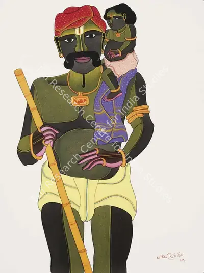 Thota Vaikuntam (Artist), Untitled, 2015, Painting
